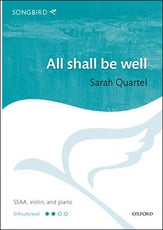 All Shall Be Well SSAA choral sheet music cover